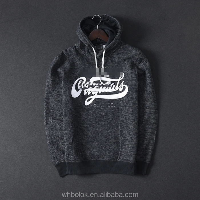 Custom mens hoodies short fur lining pullover printing men sweatshirt