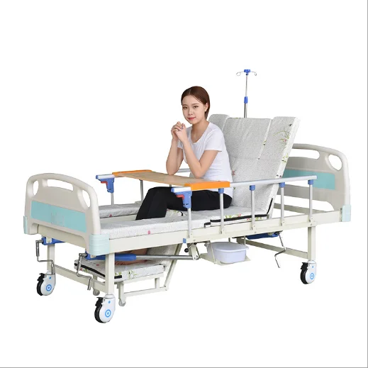  Дешевая боковая направляющая из АБС-пластика Icu Clinic 3 функции больничное оборудование медицинская электрическая кровать