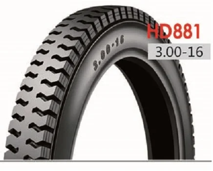 
 Высококачественная трехколесная шина 3,00-16 на Филиппинский рынок HD881  