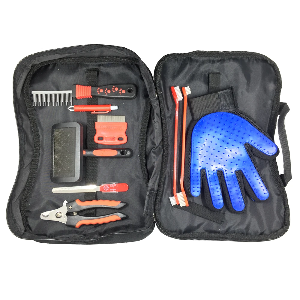 4Pcs Professional Pet Grooming Kit Cleaning Tools Pet Supplies for Dog Cat