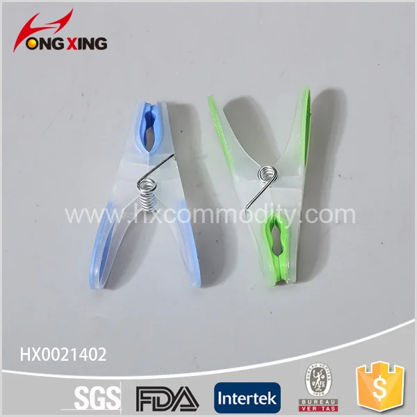 Plastic Clothespins Laundry Clips Soft Grip Pegs Clothes Line Clips
