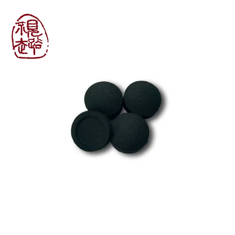 Высококачественный круглый уголь для кальяна с быстрым зажиганием