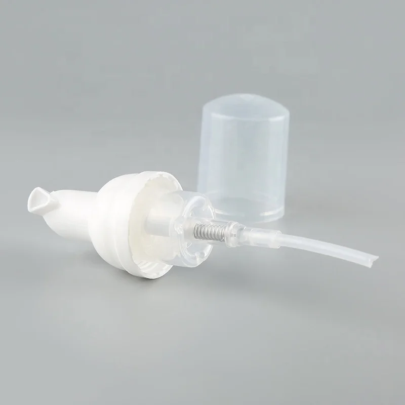 Stock White Clear Plastic Pet Travel Foaming Foam Pump 1oz 30ml foam bottles