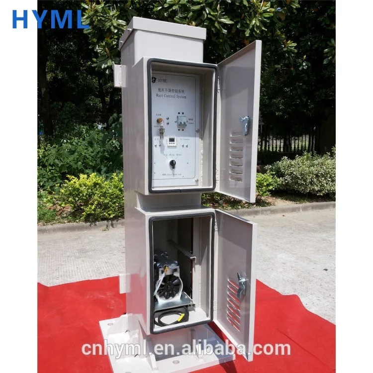 Telescopic Mast With ground Foundation