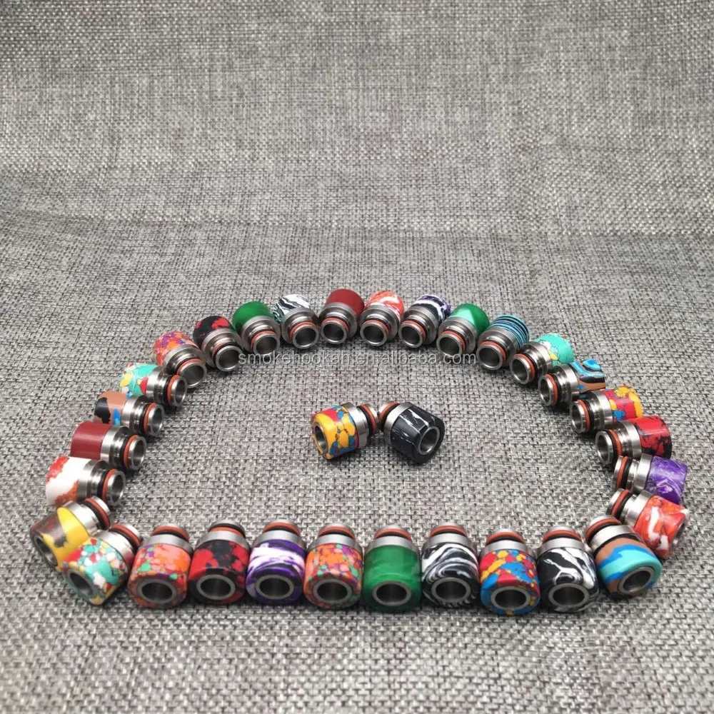 510 Drip Tips Skull Scorpion Spider Color Pattern Colorful Mouthpiece for E Cigarette E Cig Rebuildable Atomizer