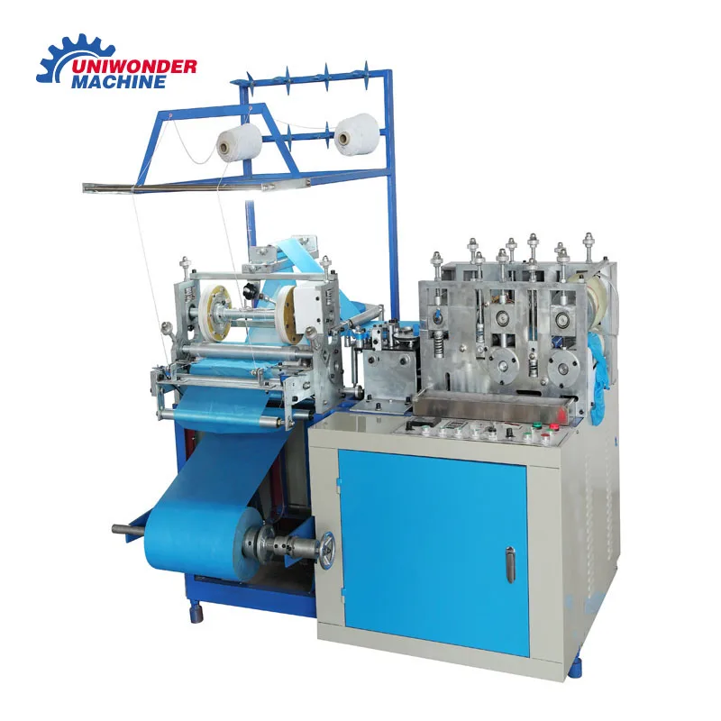 Disposable Pe Plastic Shoe Cover Machine Made And Hand Made Shoes Cover Machine