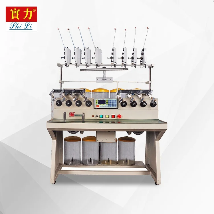 Горячая продажа MCSH26-80 8 шпиндельных пластиковых катушки обмотки машины