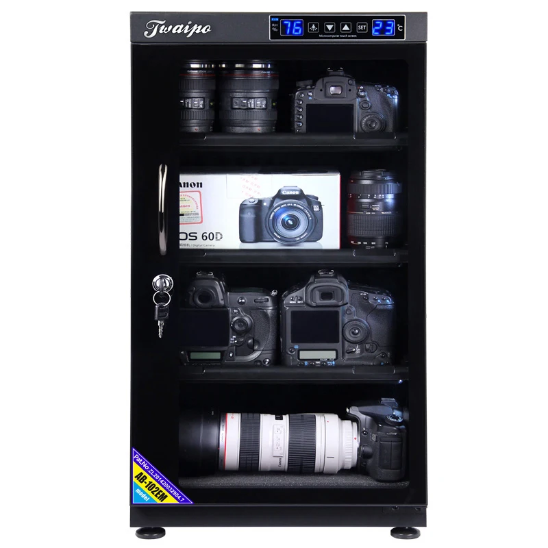 
100L moisture proof dehumidifying for other camera accessories drying cabinet 