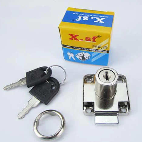 High Quality xingshengfa 138-22 drawer lock with plastic key
