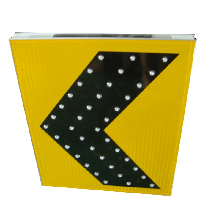 Outside Working 24/12hours Road Arrow Led chevron safety signs