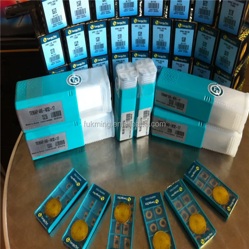ORIGINAL TAEGUTEC TUNGSTEN CARBIDE INSERTS TDXU