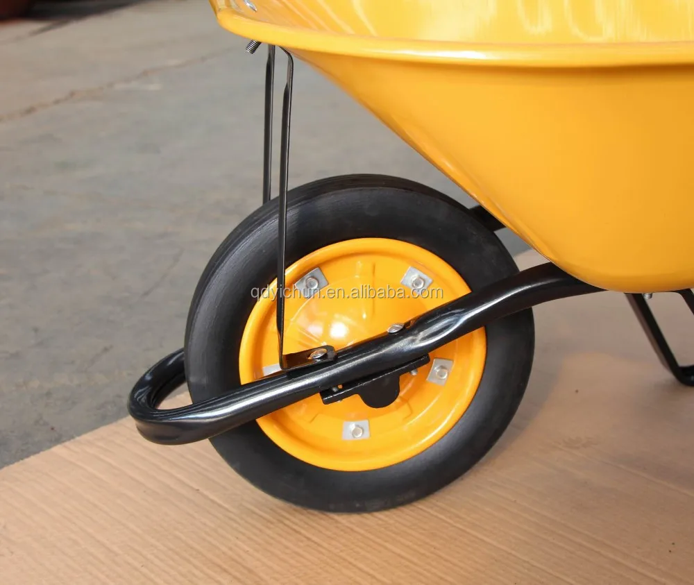 thailand construction wheelbarrow with solid wheelbarrow wheels WB6501