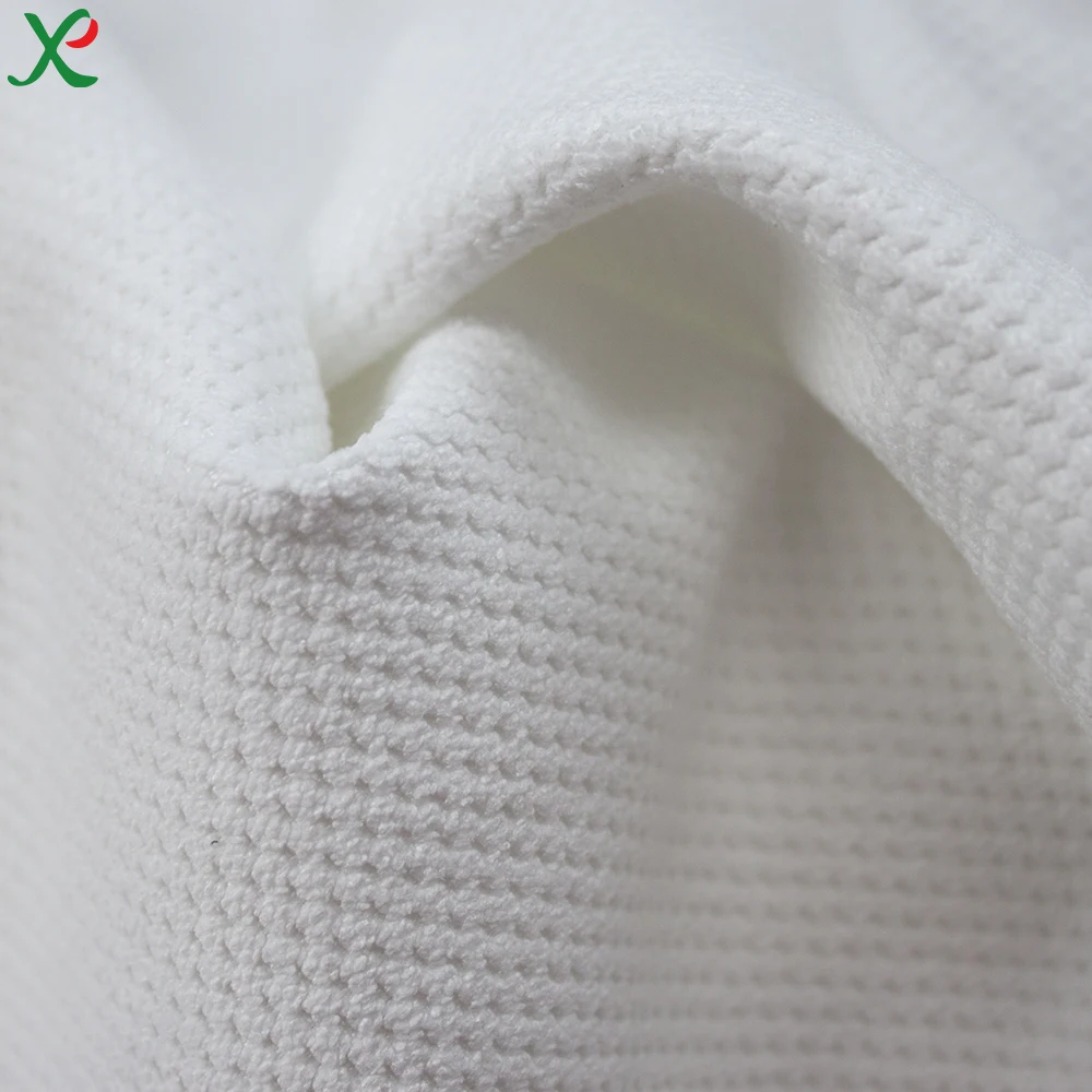 Polyester/polyamide conjugated microfiber interlock fabric cotton shaped corduroy fabric for towel and bathrobe fabric