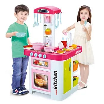 Hot pretend play toys kitchen set toy eco-friendly play set