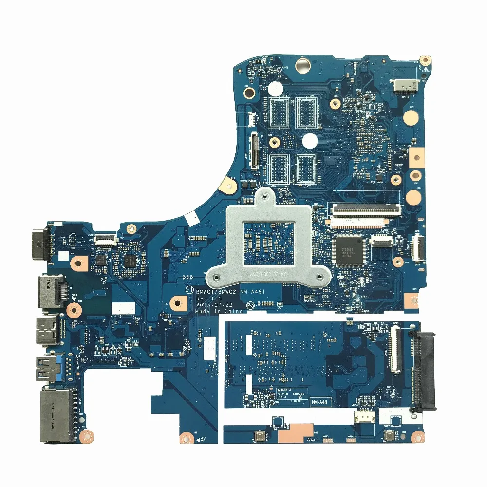 BMWQ1/BMWQ2 NM-A481 For Thinkpad 300-15ISK Laptop Motherboard 5B20K38211 With i7-6500U Processor R5 330M/2GB GPU