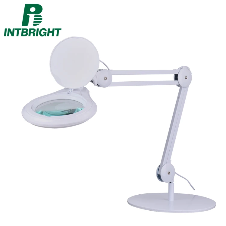 magnifying lamp led magnifier lamp beauty salon supplies furniture laboratory eyelash extension nail table lampe loupe