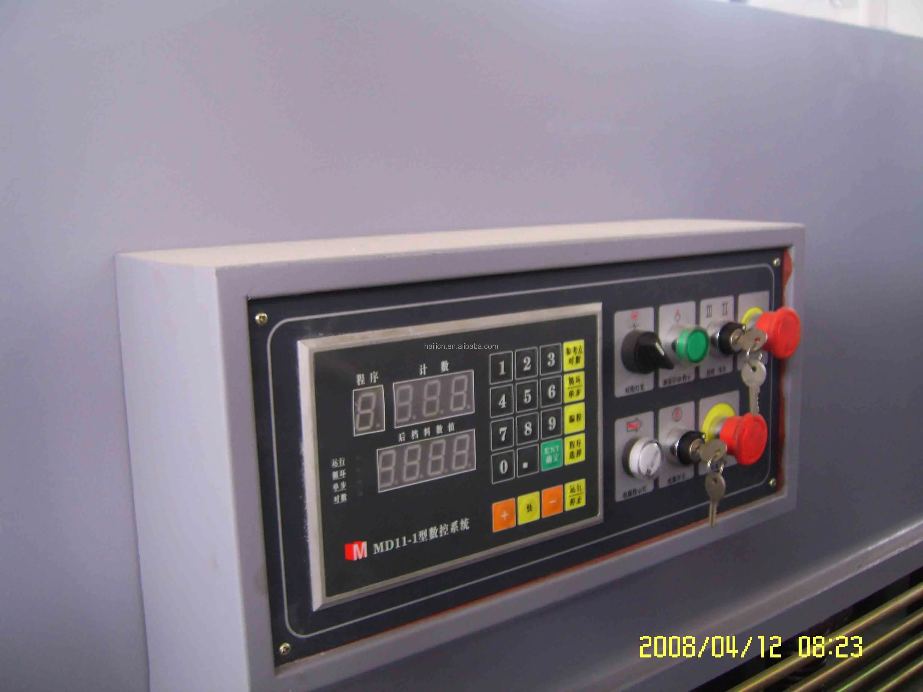 
EURO Design QC12K 6x3200mm Metal Sheets Hydraulic Guillotine Plate Shearing Machine 