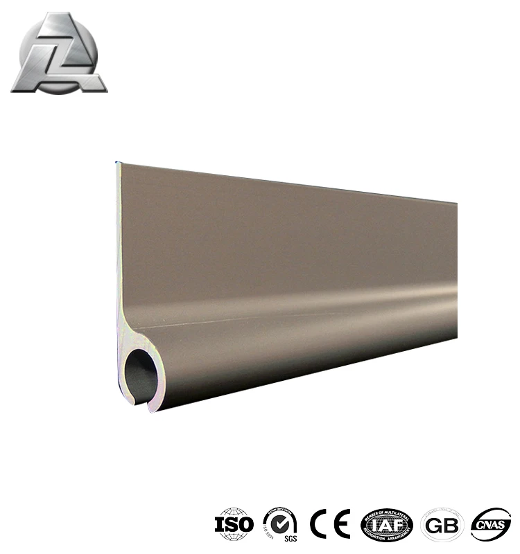 ZJD-KS104 aluminum profile keder flanged awning rail connector use for swimming pool