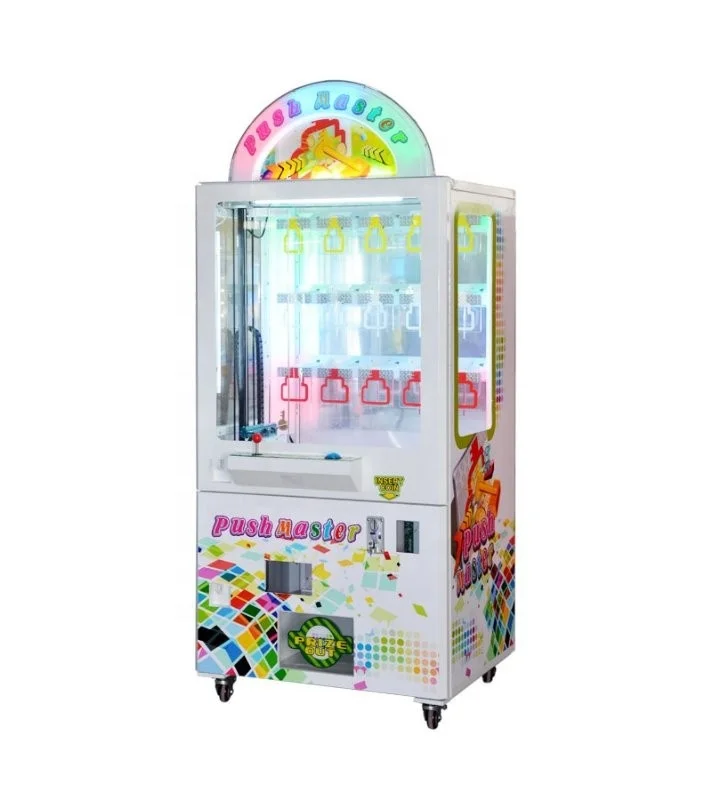 Hotselling indoor coin operated arcade Russia key master prize vending game machine