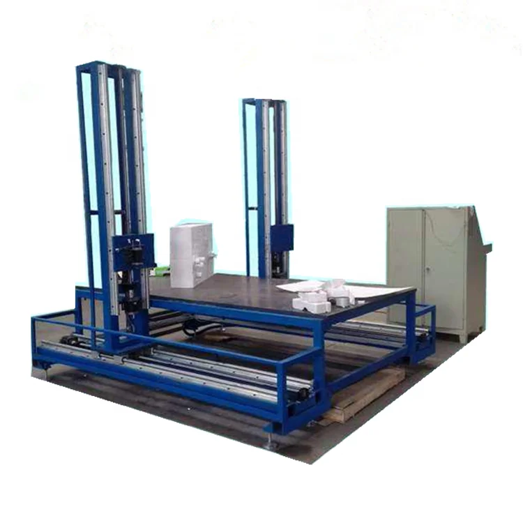 Eps Shape Moulding Vertical Sponge Cnc Foam Cutting Machine