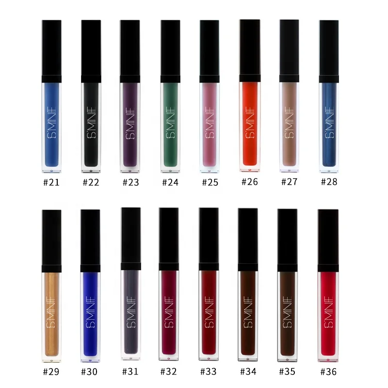 Частная марка вашего логотипа, водонепроницаемая матовая антипригарная чашка Матовая жидкая губная помада