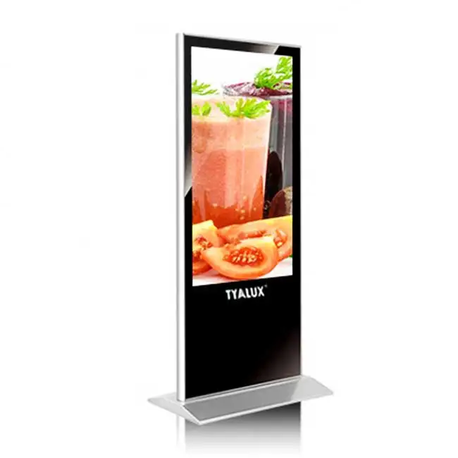 Напольная подставка 55 Inch вертикальный дисплея рекламы Signage цифров
