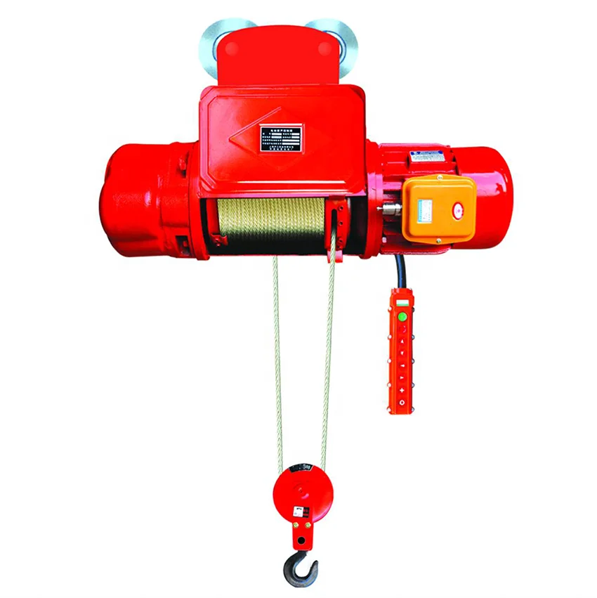 Discount price 1ton 2ton 3ton 5ton hoist 5mt 220v cd1 md1 wire rope electric hoist lifting equipment