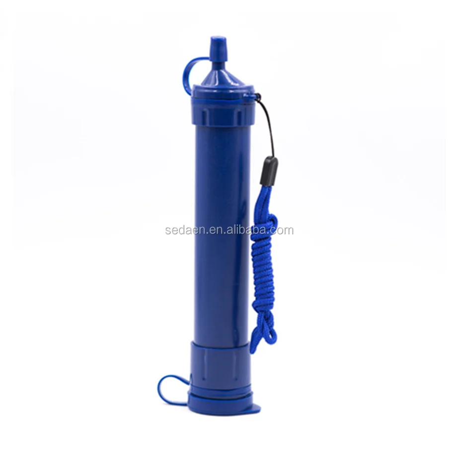 2018 New Portable Mini Water Purifier Straw Personal Filter For  Traveling Camping Hiking Survivor