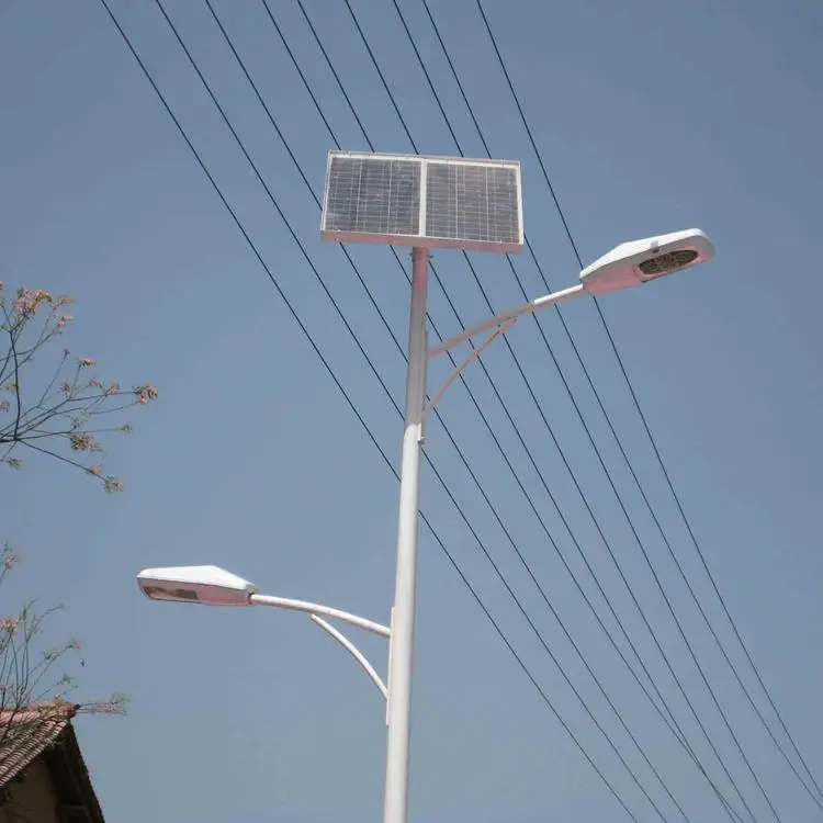 China supplier battery IP65 controller CE Rohs FCC 30W solar led street Light