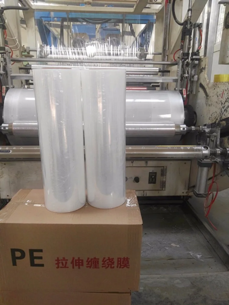 Qingdao JTD Manufacturer Wholesale Jumbo Clear Polythene LLDPE UV Protection Stretch Film