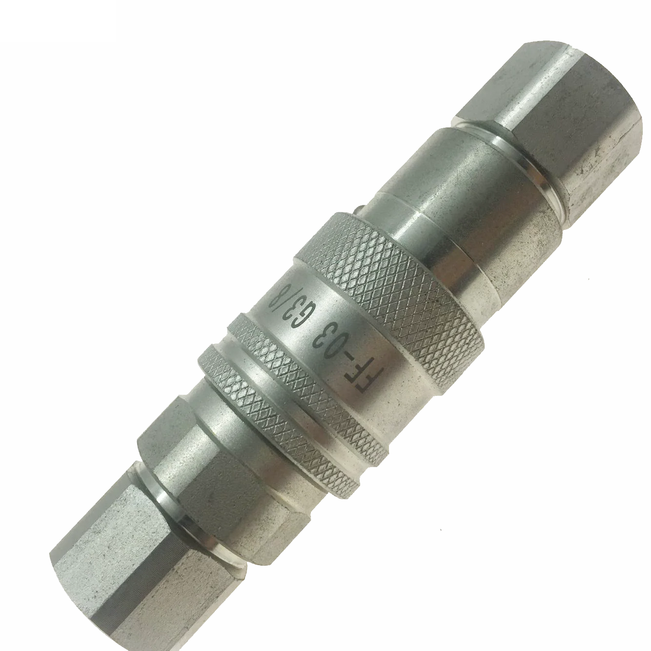 Stainless steel flat face hydraulic quick coupling