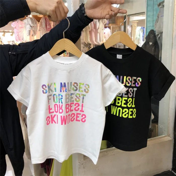 
Zhejiang kids Child Dry Fit Custom Plaid Latest Design Organic Cotton T shirt 