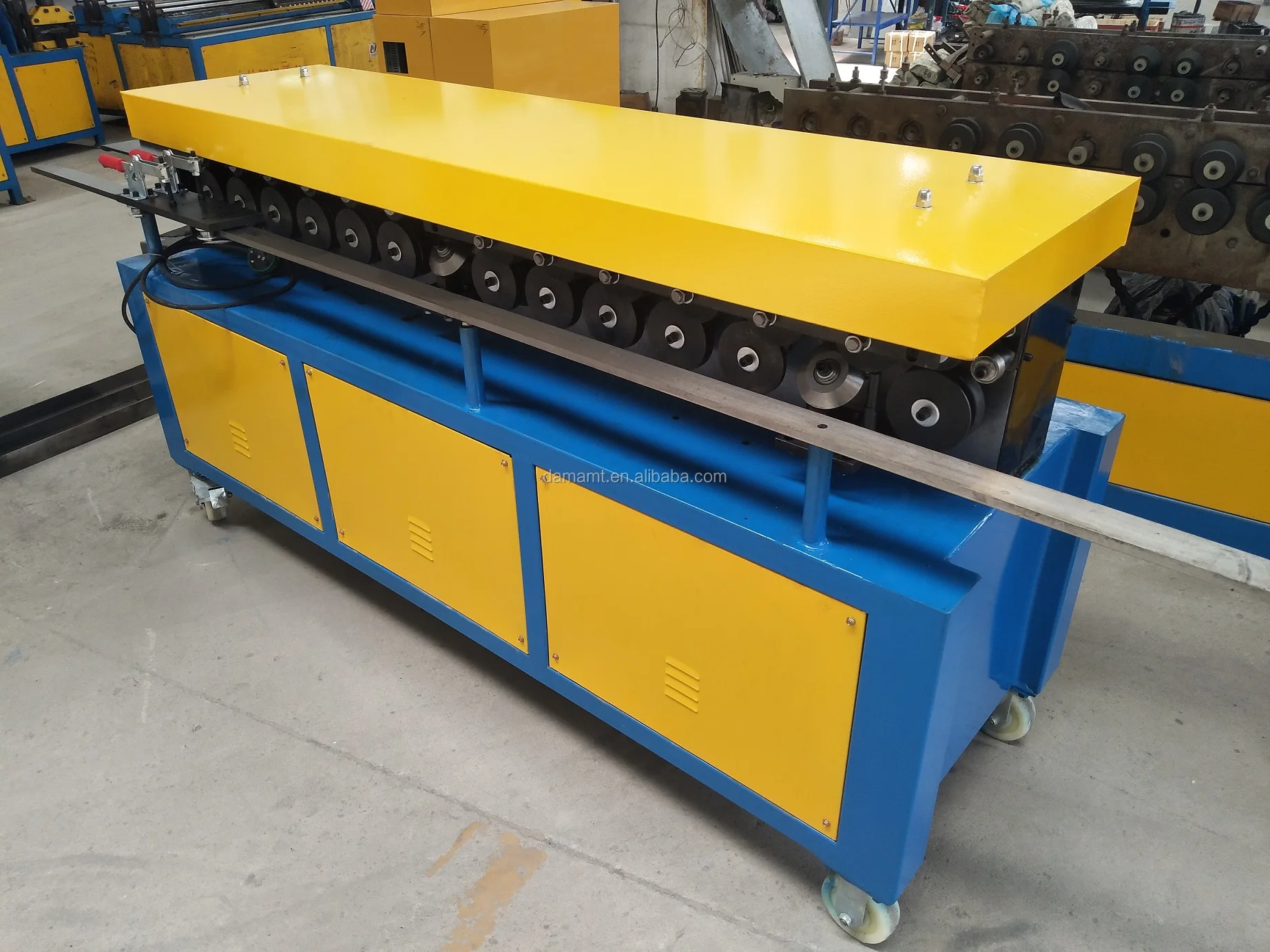 Factory Hvac Pipe TDF/TDC T12 HVAC Duct Former Machine/duct Flange Making Machine Tdf Flang Forming Machine Pipe Bender 2 Years