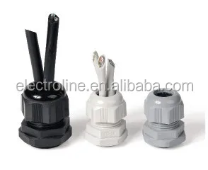 Профессиональный производитель, высокое качество, нейлоновая серия PG, Проволочная втулка IP68, водонепроницаемая пластиковая кабельная втулка