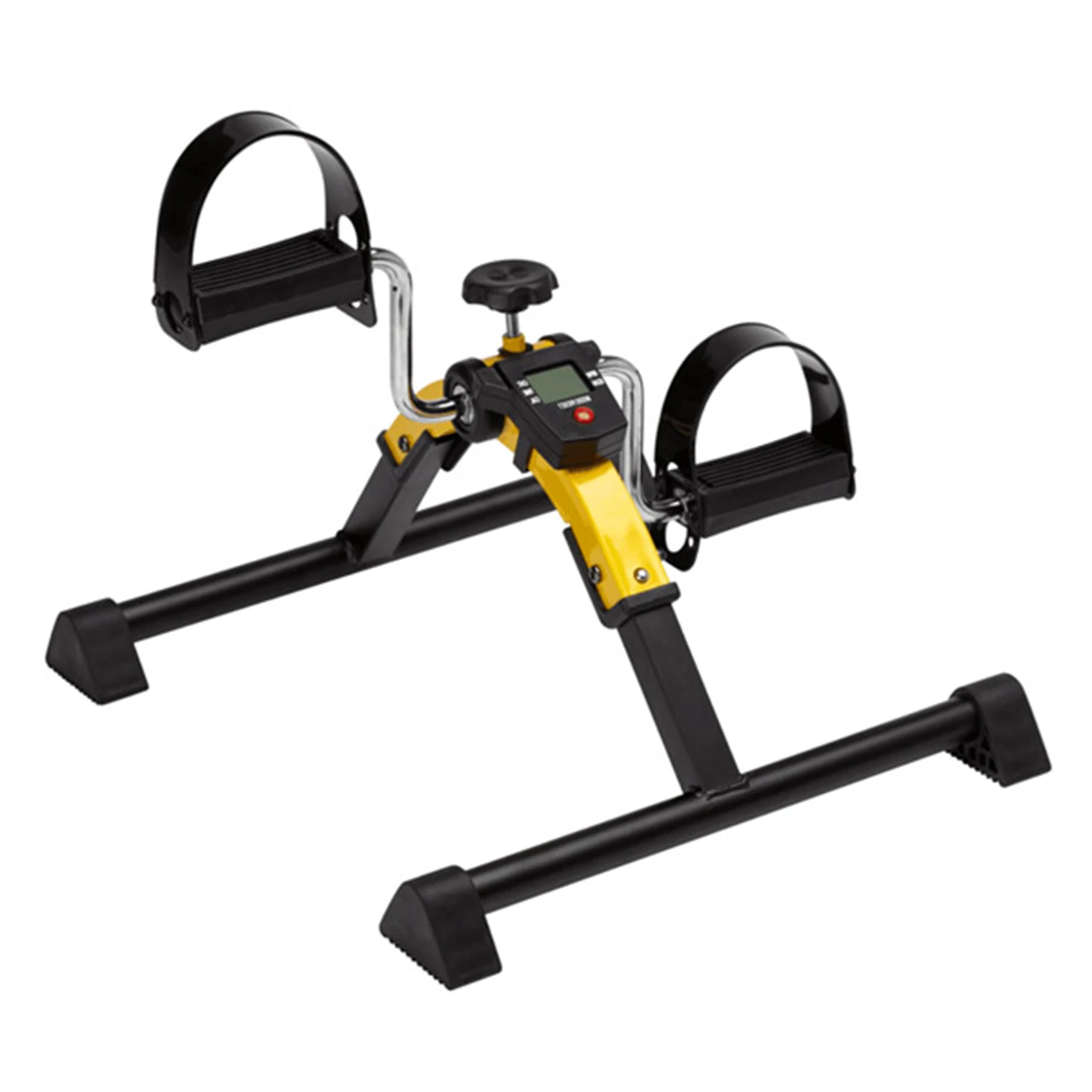 Aerobic step gym equipment mini pedal exerciser folding fitness mini elliptical trainer fitness bike
