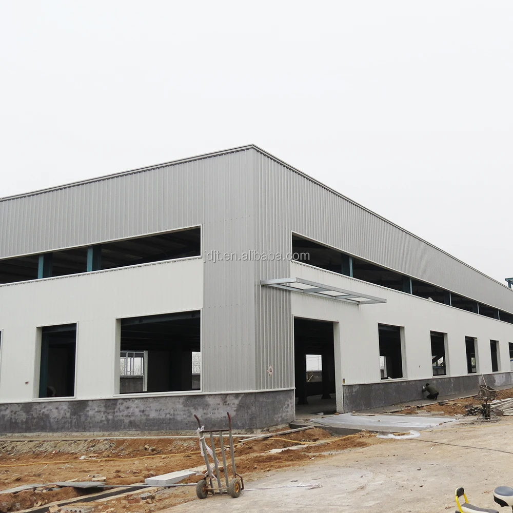 Steel Structure fabrication Metal Frame Warehouse Customized Metal Building