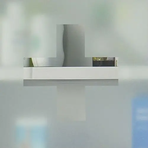 Современный медицинский шкаф со стеклянной дверью