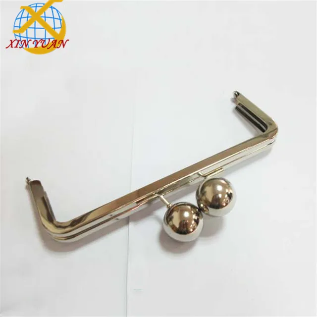 Large Ball 7 inch Metal Bag Frame for Handbags