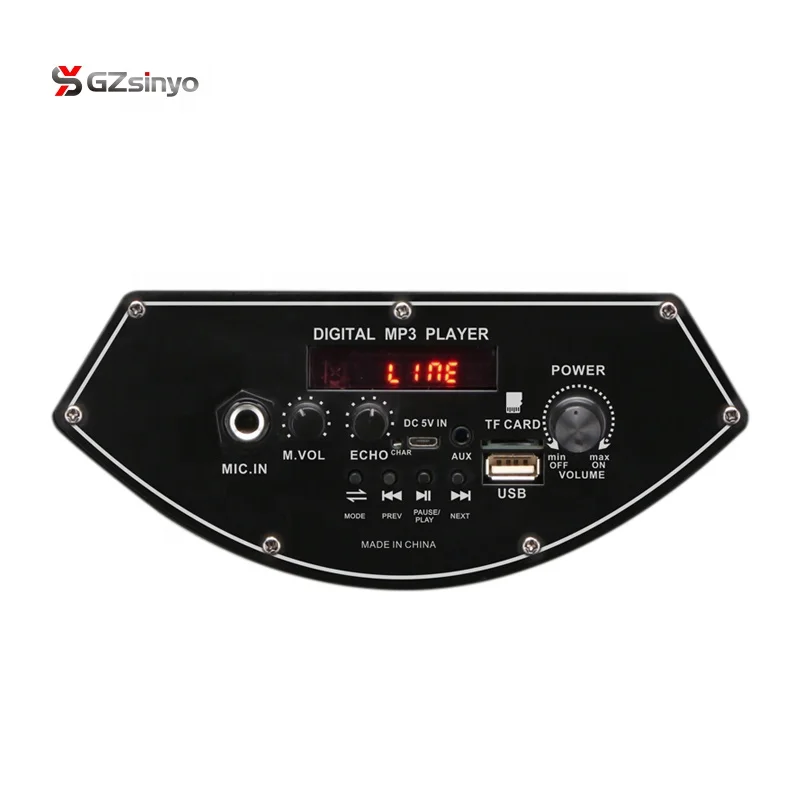 8 дюймов перезаряжаемые портативный усилитель звука слуховой динамик с микрофоном и направленный дискотечный свет