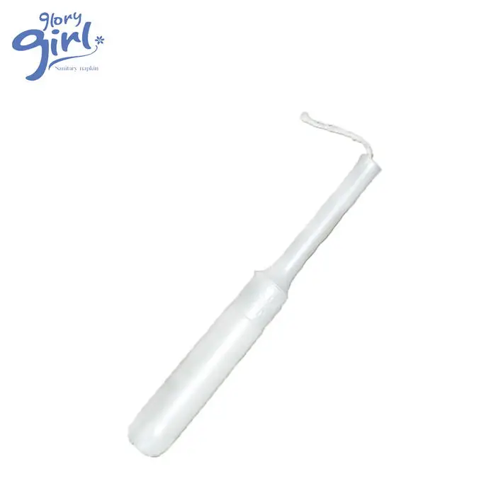 
Female Compact private label Applicator Organic Cotton Tampon 