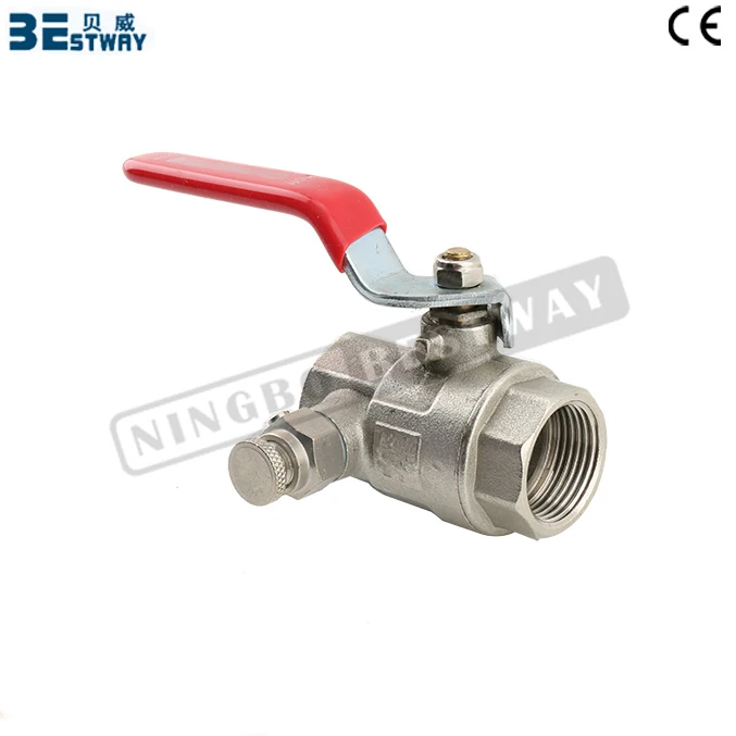 BWVA high quality CE certification CW617N ball valve 1/2 inch