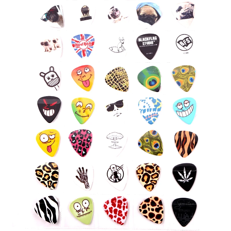 Wholesale High Quality Custom Celluid Guitar Picks