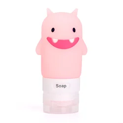 Wholesale Cute and Small Container Squeezable Silicone Travel Bottle