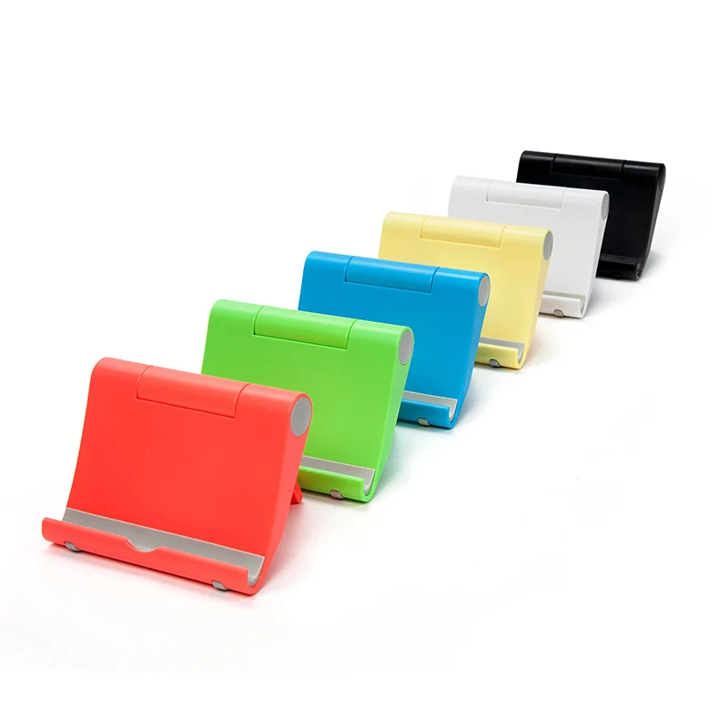 Рекламная Пластиковая Зеленая подставка для мобильного телефона и держатель планшета ленивый