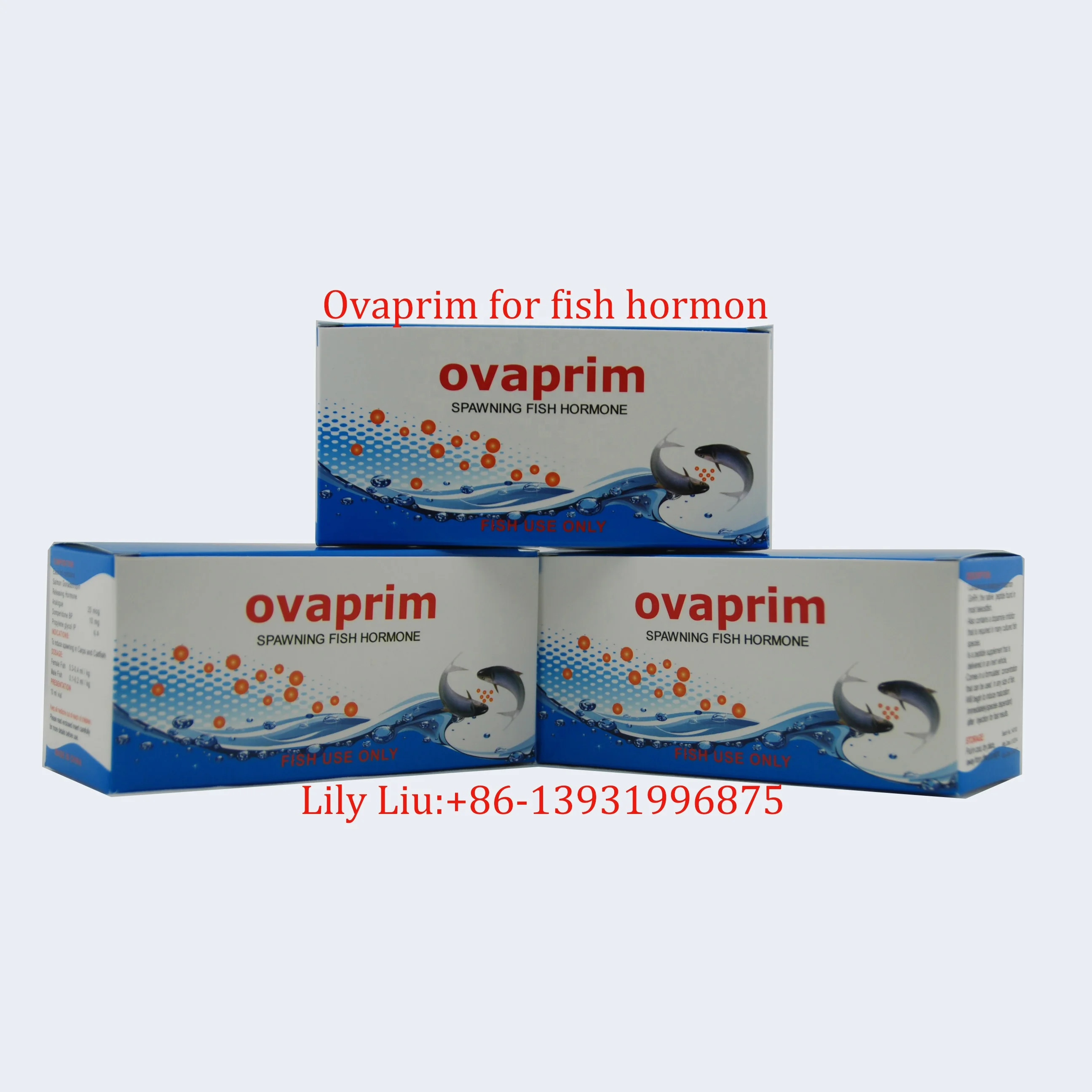 
fish hatchery ovaprim catfish tilapia breeding hormon injection 