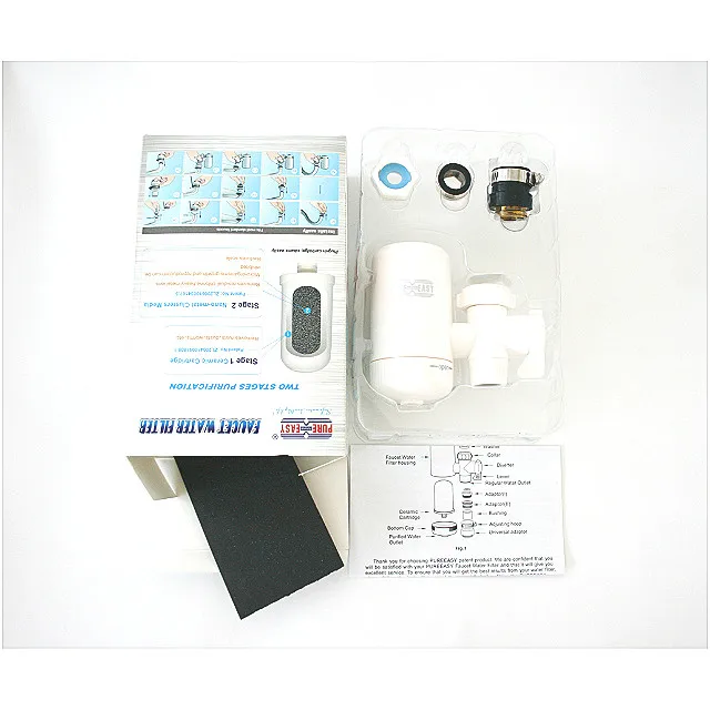 Faucet Tap connected water filter/purifier with 0.5 micron ceramic cartridge