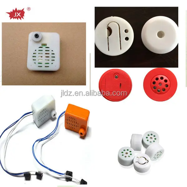 Plastic musical box for toys /pre-recorded chip for plush toys with customize sound