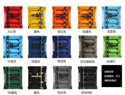 Промышленный винтажный ржавый стальной металлический контейнер для хранения, Маленький журнальный столик с замком