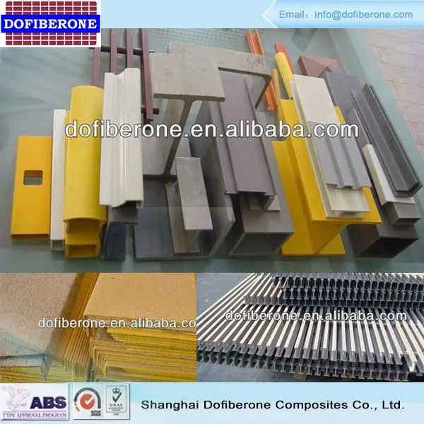 Pultruded FRP стекловолокна grp