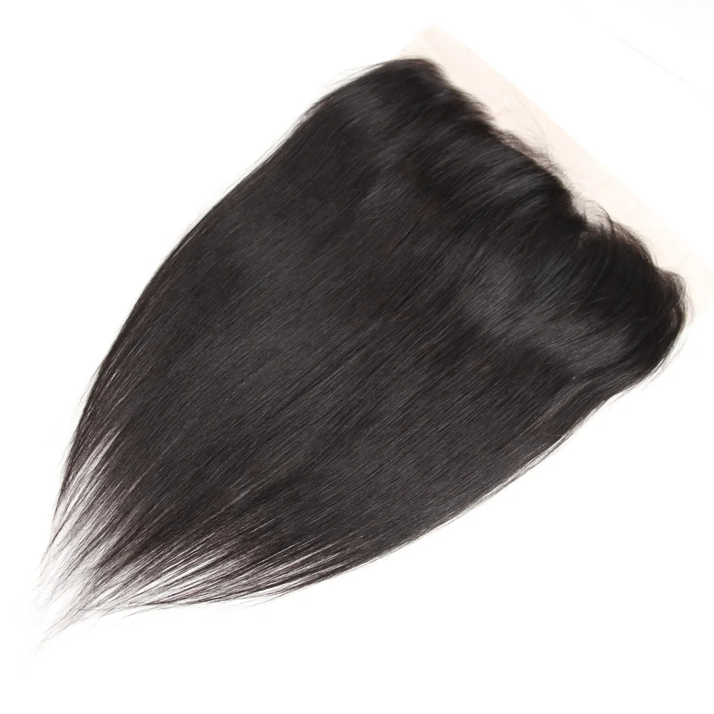 Pre Plucked Brazilian Hair Ear To Ear 13x4 13x6 Transparent Swiss Lace Frontal